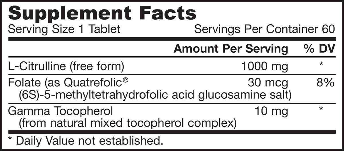 L-Citrulline 60 tablet