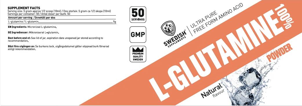 L -glutamina 100% - 250 gramów