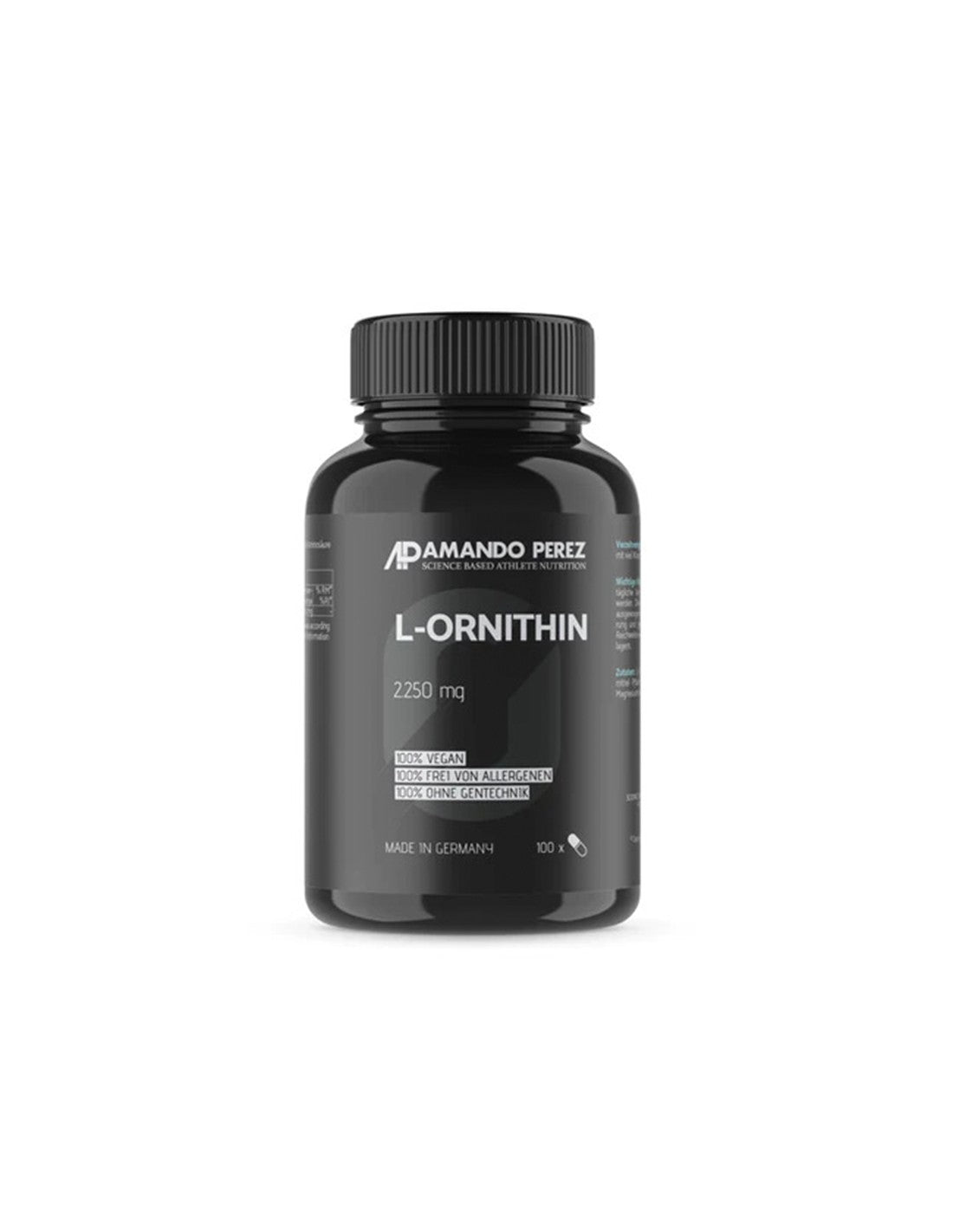 Detoxification - L-Ornithine (L-Ornithine) Amando Perez, 100 capsules