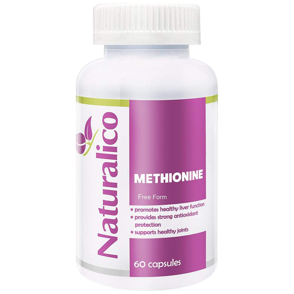 L-metionine 1000 mg 60 cápsulas