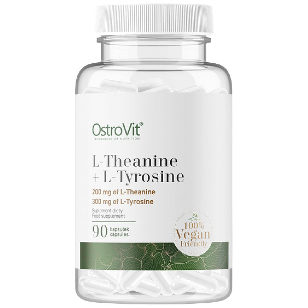 L-Theanine + L-Tyrosine / Vege 90 capsules