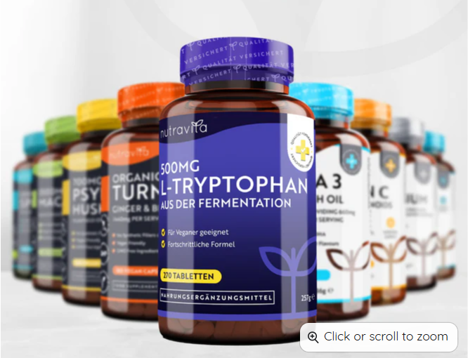 L-Tryptophan 500 mg 270 tablets