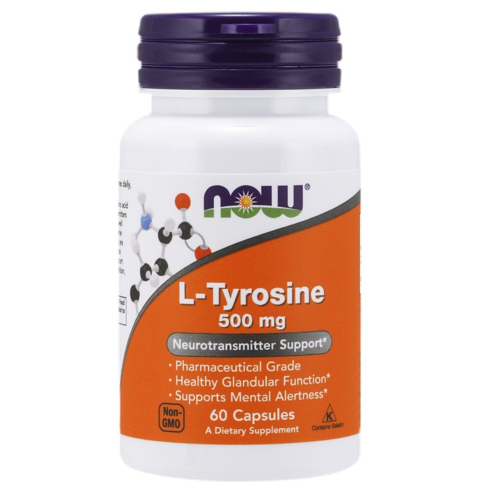 L -tirosina 500 mg - 60 cápsulas