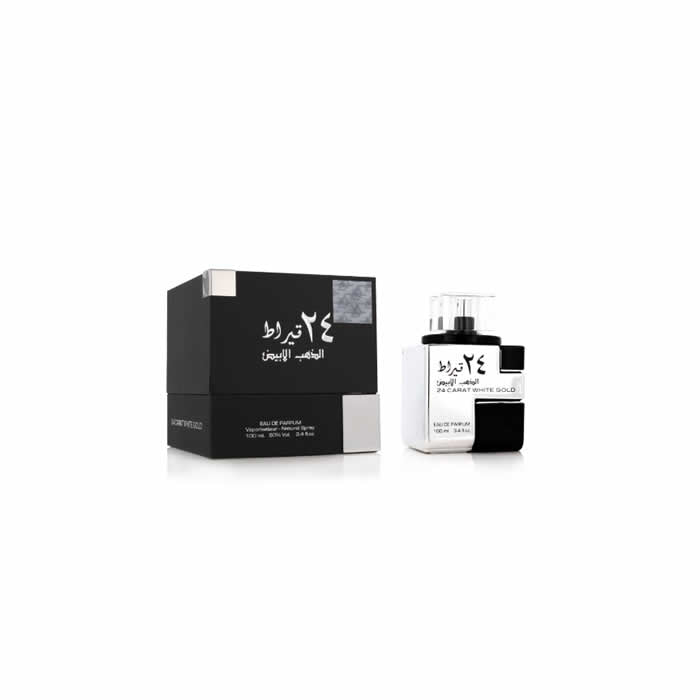 <tc>LATTAFA</tc> ORO BLANCO DE 24 QUILATES EDP SPRAY 100ML