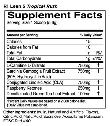 Lean 5 | Manejo de peso sin estimulantes: 336 gramos
