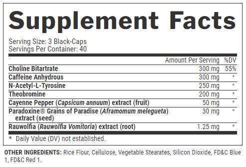 Lipo 6 Black / Intense - 120 capsules