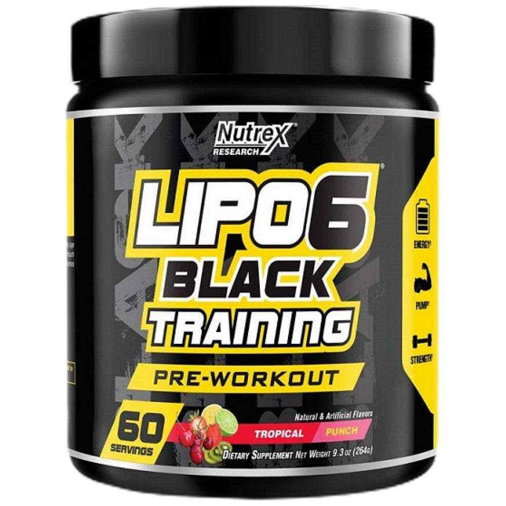 Lipo 6 Black Training / Pre-Workout - 264 grams