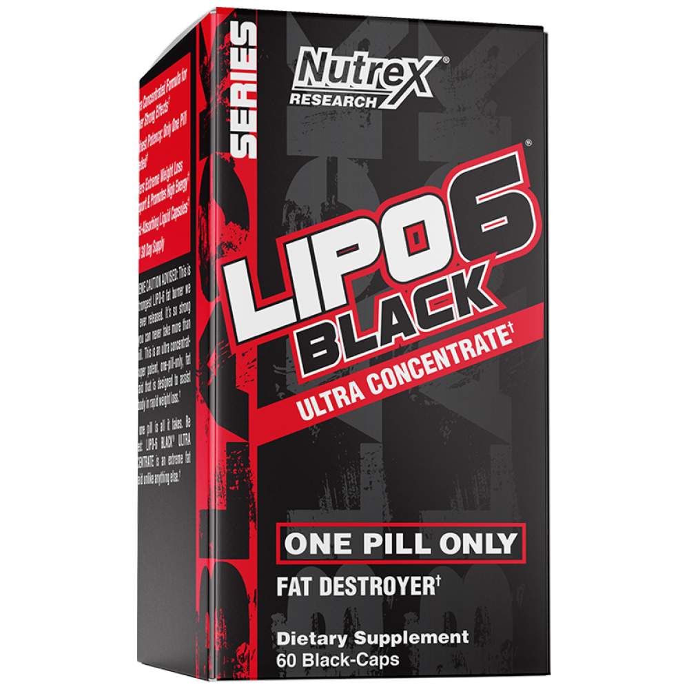 LIPO 6 Black / Ultra Concentrat - 60 kapsułek