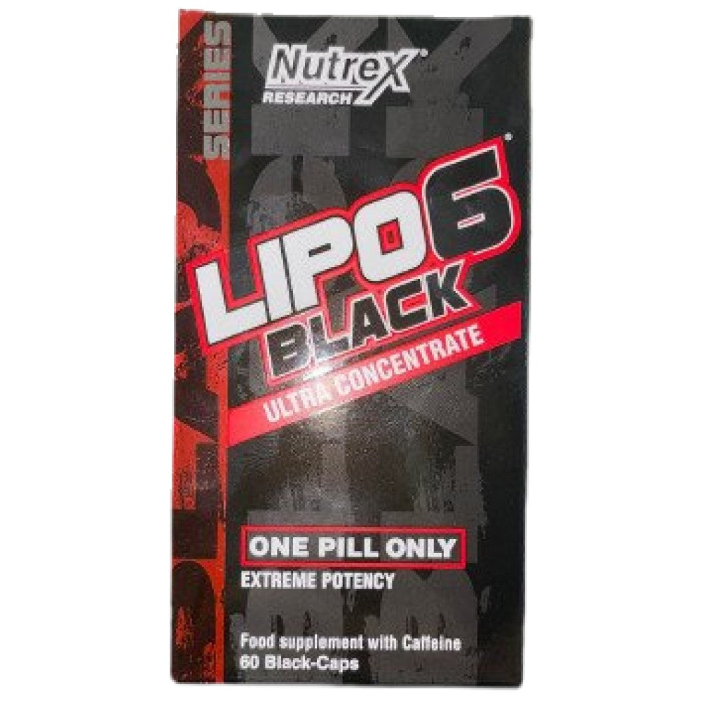 Lipo-6 Black Ultra Concentrate | Extreme Potency 60 capsules
