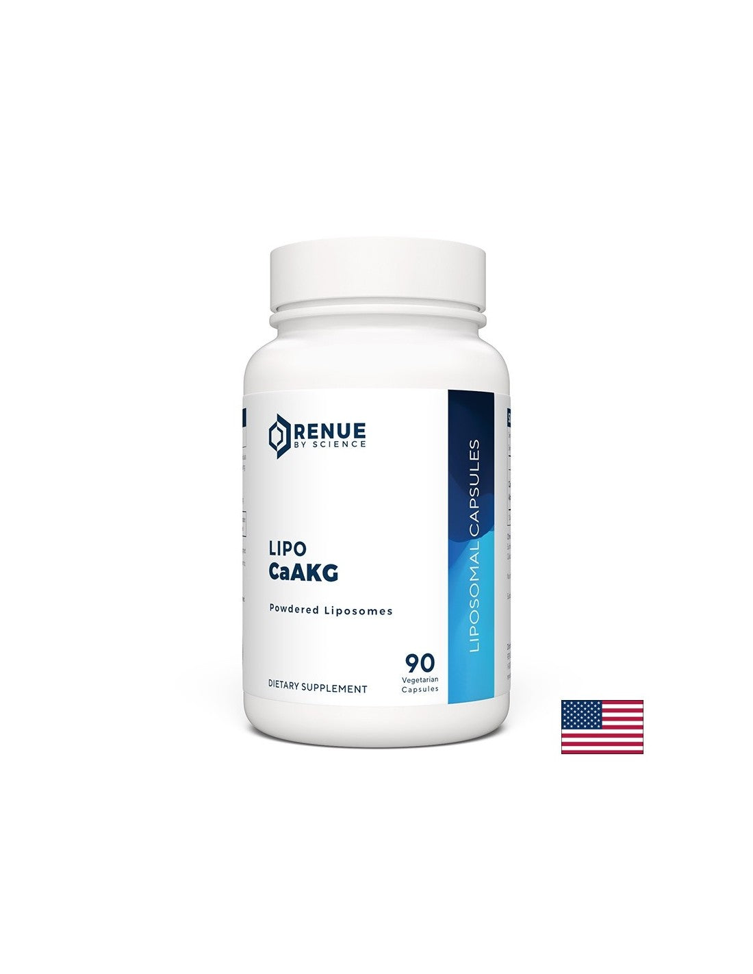 Salud celular - alfa -cetoglutarato de calcio (liposomal) - Lipo Caakg, 300 mg x 90 cápsulas