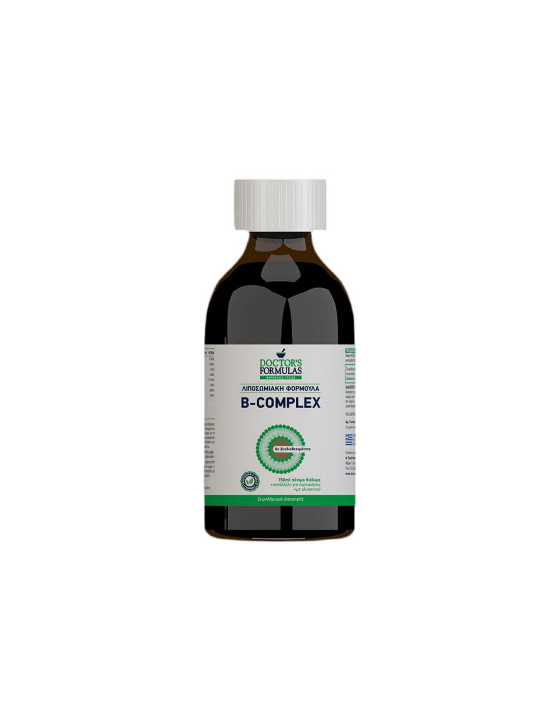 Liposomale Formulering B-Complex / Liposomaal Vitamine B-Complex, 150 ml <tc>Doctor’s Formulas</tc>