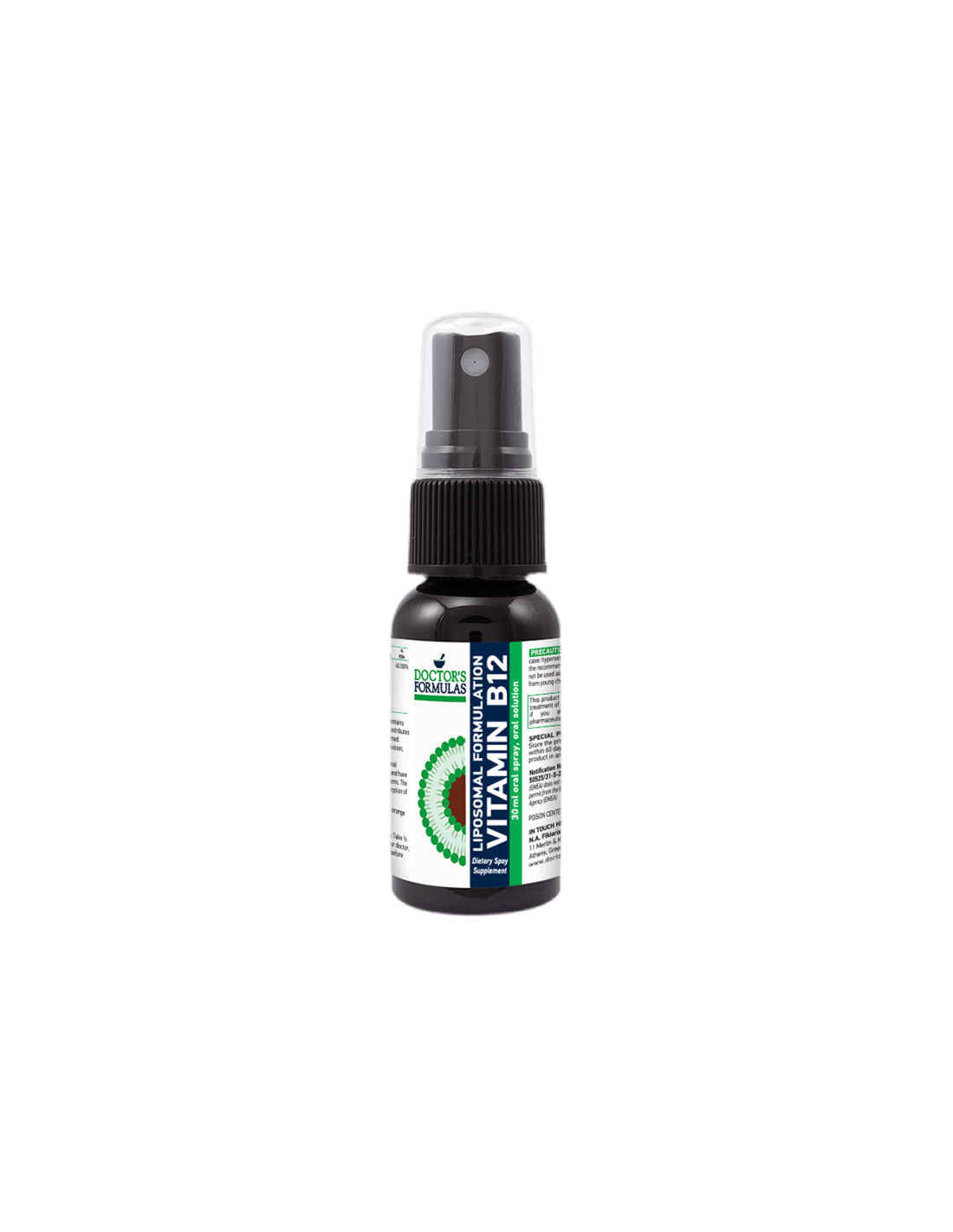 Liposomale Formulering B12 / Vitamine B12, 30 ml mondspray <tc>Doctor’s Formulas</tc>