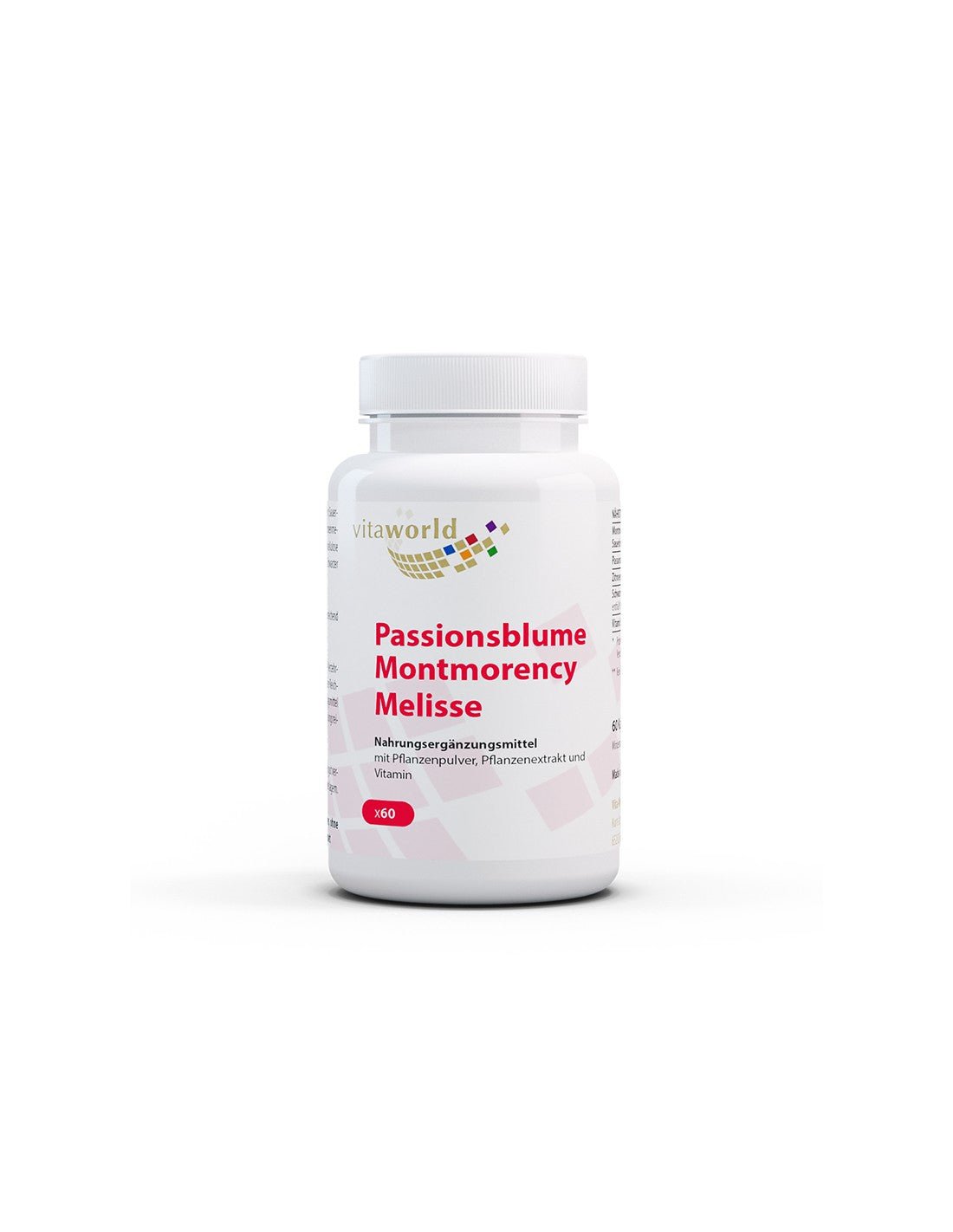 Nervous system - Passionflower, Montmorency, Lemon balm, 60 capsules