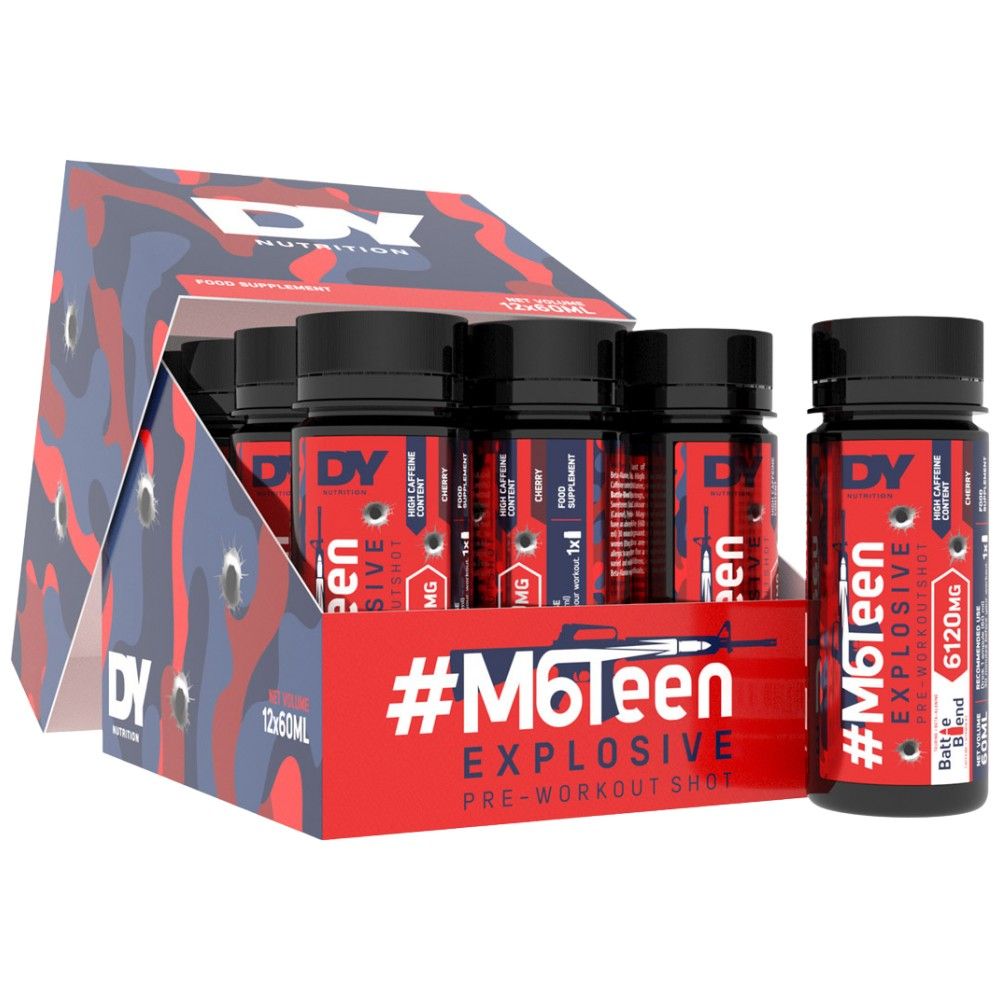 M6teen disparo explosivo/pre -entrenamiento - 12 x 60 ml