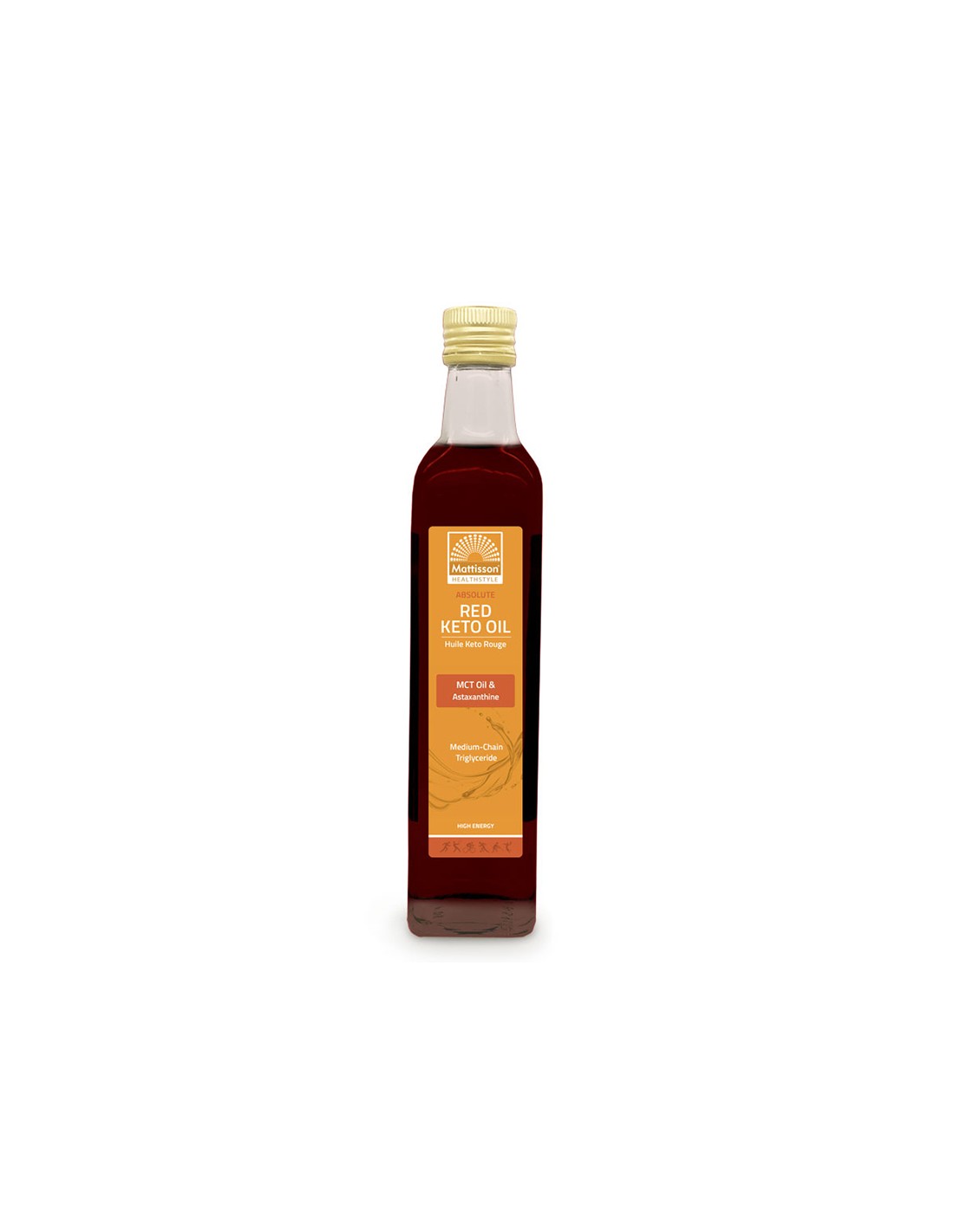 Red Keto Oil - Olej MCT i astaksantyna, 500ml <tc>Mattisson Healthstyle</tc>