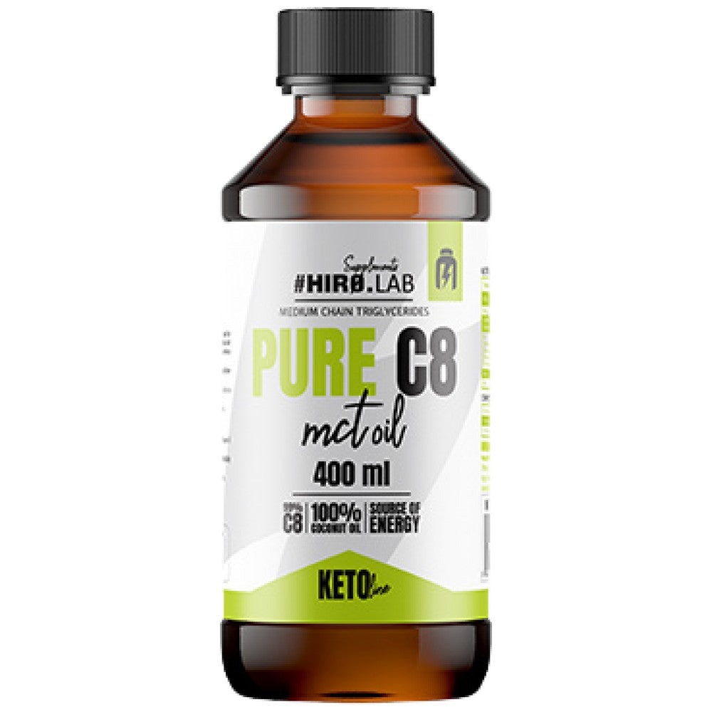 Óleo MCT | C8 puro - fonte de energia KETO - 400 ml