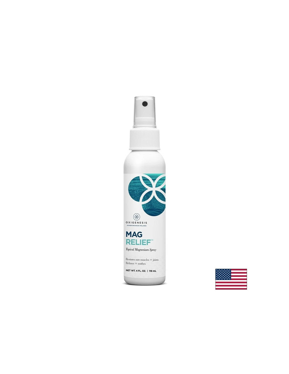 Mag Relief Body Spray s hořčíkem a mořskými minerály, 120 ml