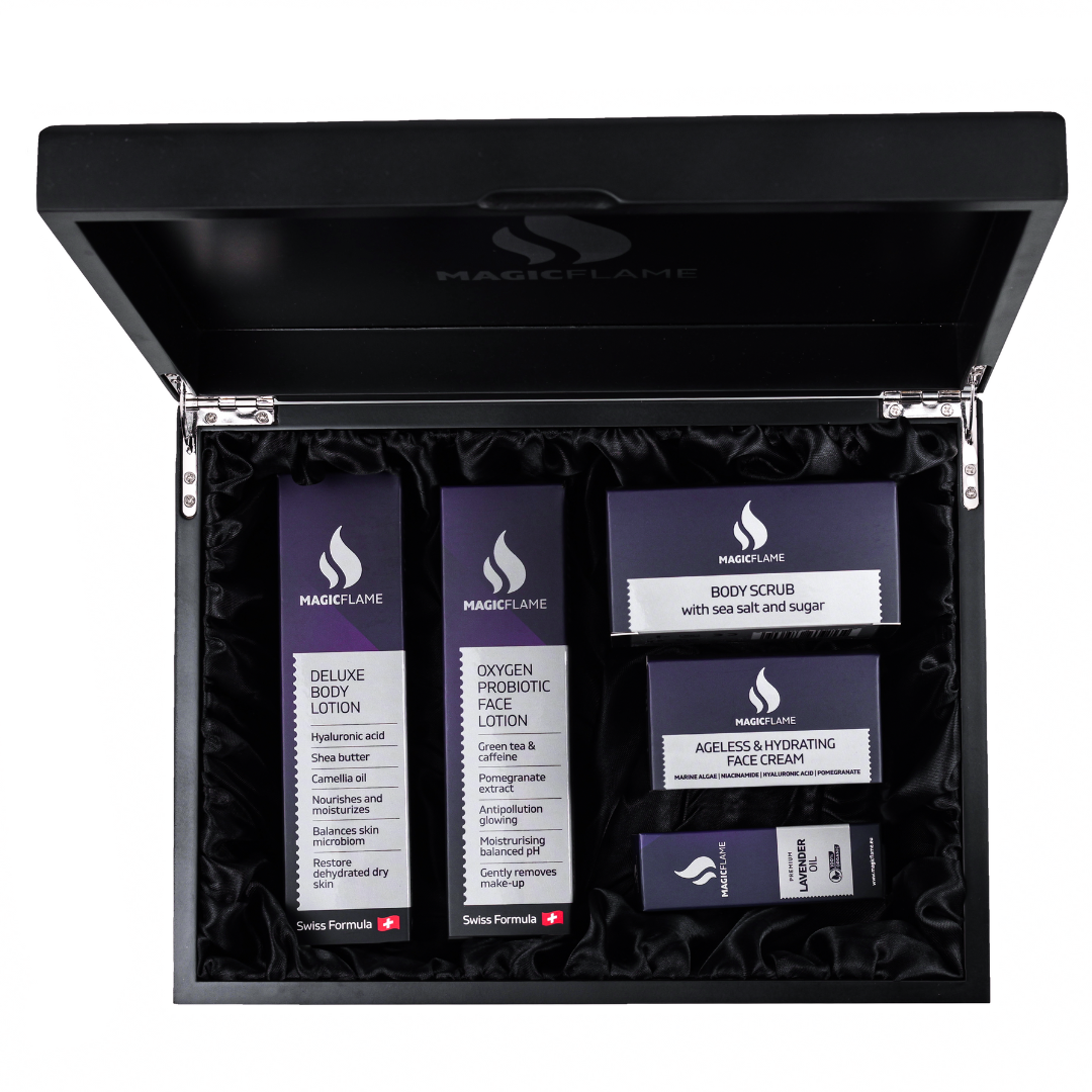 Luxury, Swiss MagicFlame cosmetic set