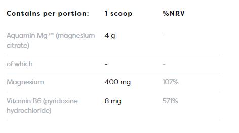 Magnesiumcitraat + B6 poeder - 250 gram
