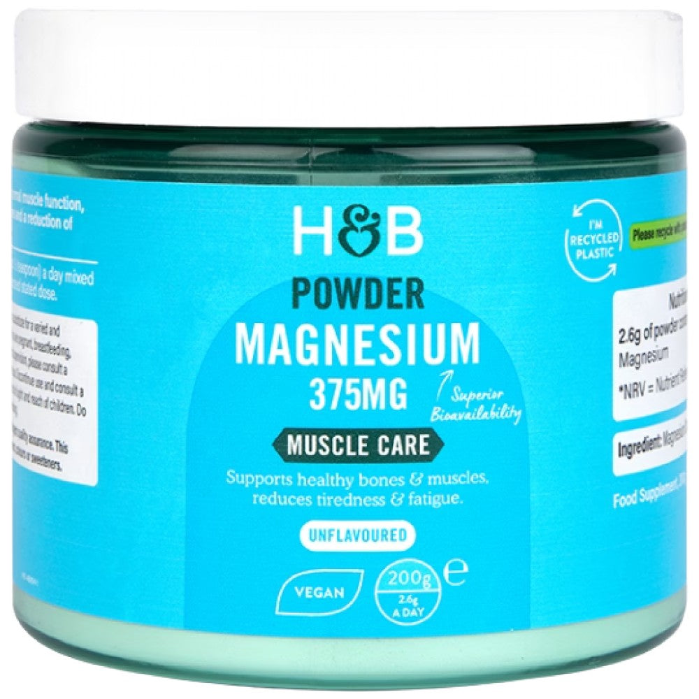 Magnesium Powder 375 mg | Magnesium Citrate - 200 grams