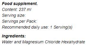 Magnesium Topical Spray - 237 ml