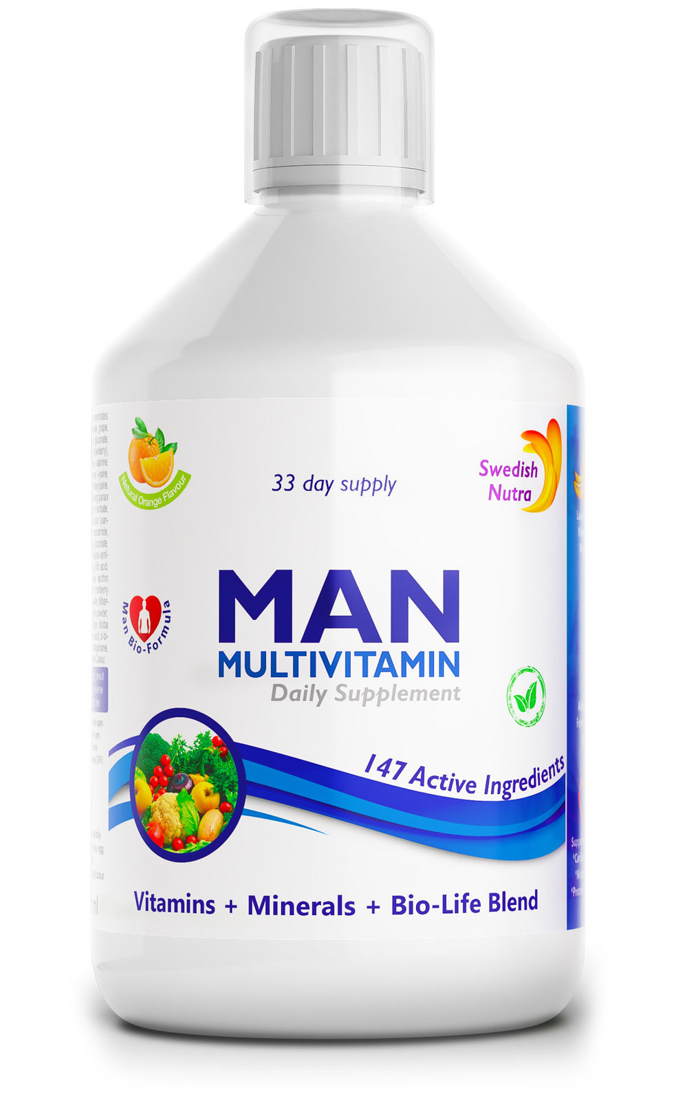 Muž multivitaminy pro muže s kolagenem 1497 mg - 147 účinné látky /500 ml /