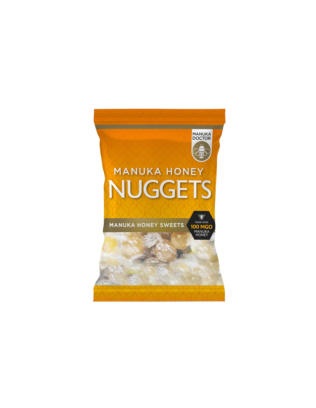 Nuggets de miel de Manuka hechas con 100 MgO Manuka Honey, 120 g