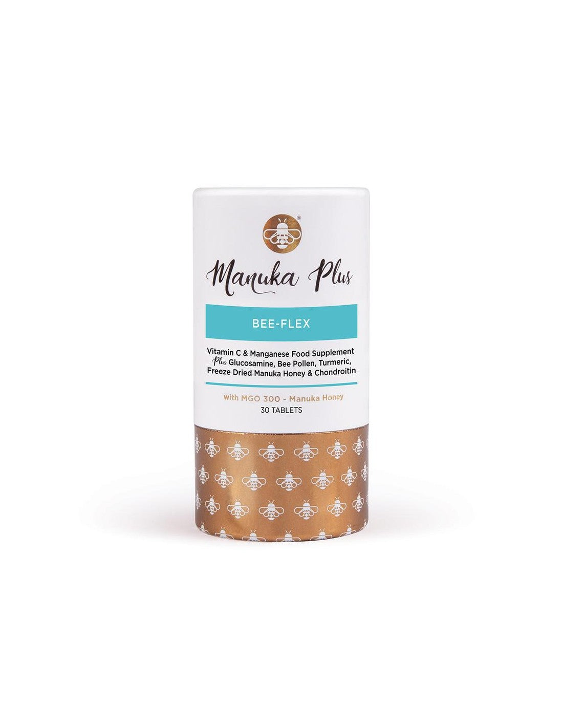Manuka plus Bee-flex s MGO 300 / vzorec pro zdravé klouby s manuka medem, 30 tabletů
