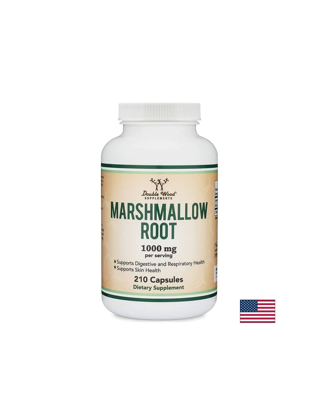 Marshmallow Root 1000 mg - 210 Kapselen