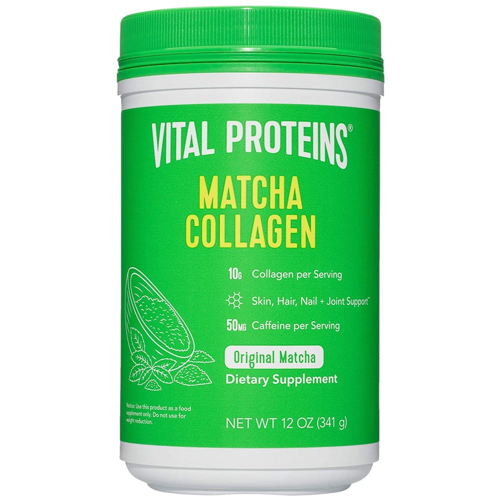 Matcha Collagen Peptids - 341 Gramm