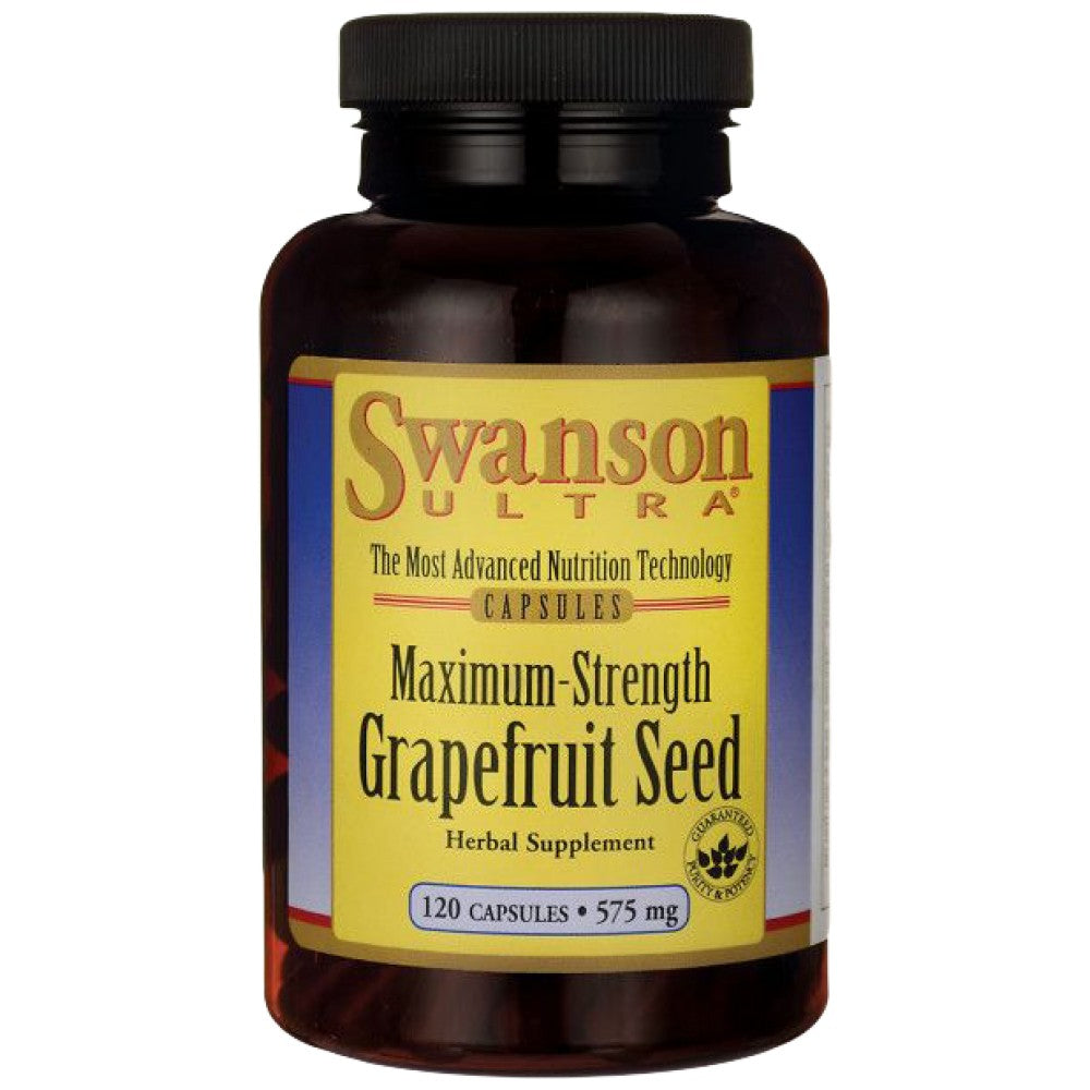 Ultra Maximum-Strength Grapefruit Seed 575 mg 120 capsules