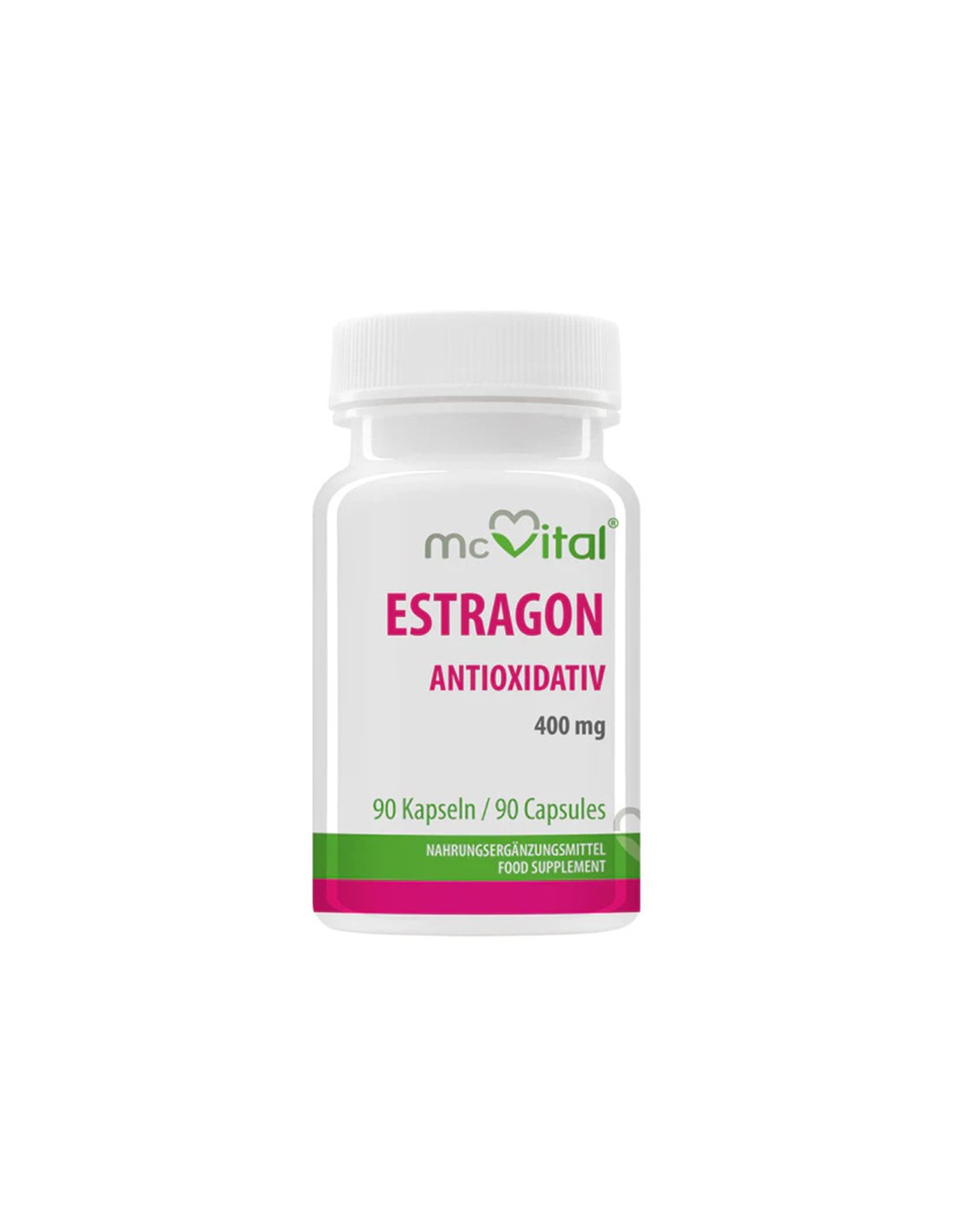 Antioxidant - McVital Tarragon, 400 mg x 90 capsules