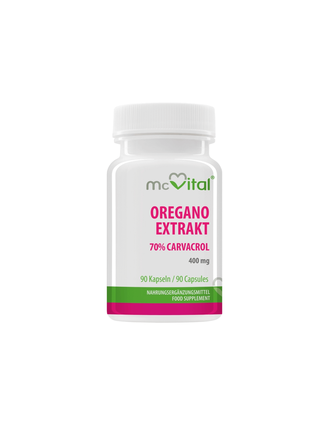 Respiratory tract - McVital Oregano extract 70% Carvacrol, 90 capsules