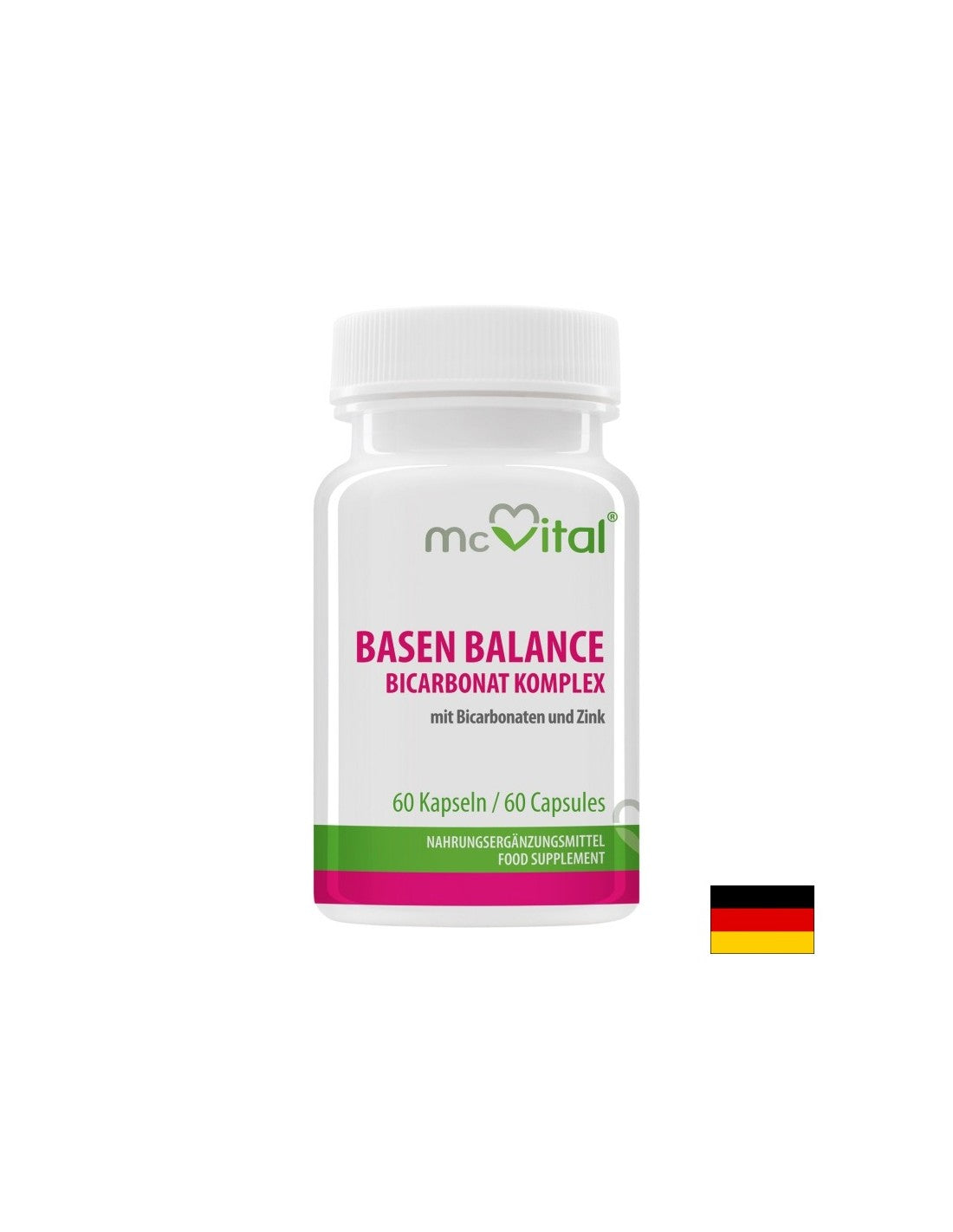 Mcvital® Basen Gläichgewiicht - Bicarbonat Complex, 60 Vitabay Kapselen