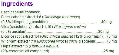 Menopausia Fórmula 90 Cápsulas