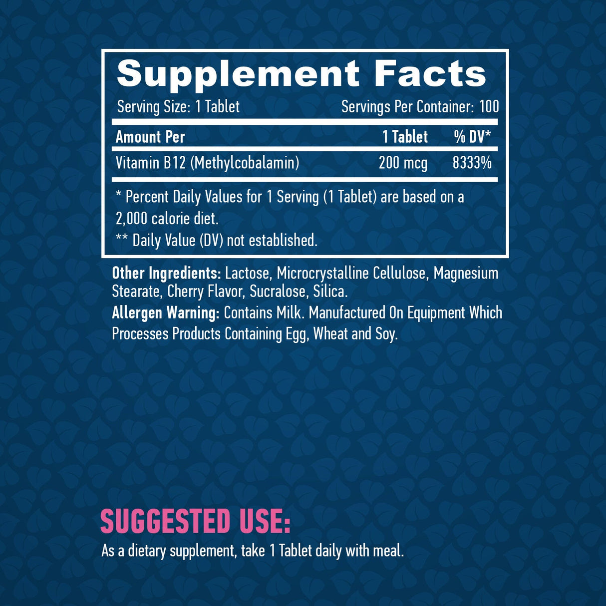 Karty Methyl B-12 /200 mcg / 100.