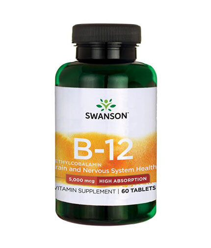 Methylcobalamin B-12 5000 mcg - 60 Tablets
