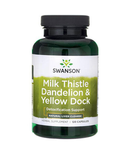 Milk Thistle Dandelion & Yellow Dock - 120 capsules