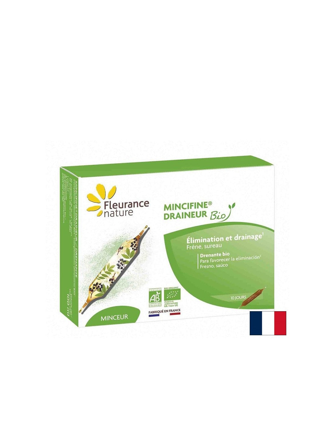 Mincifine - Anti-retention diuretic formula, 10 ampoules to drink