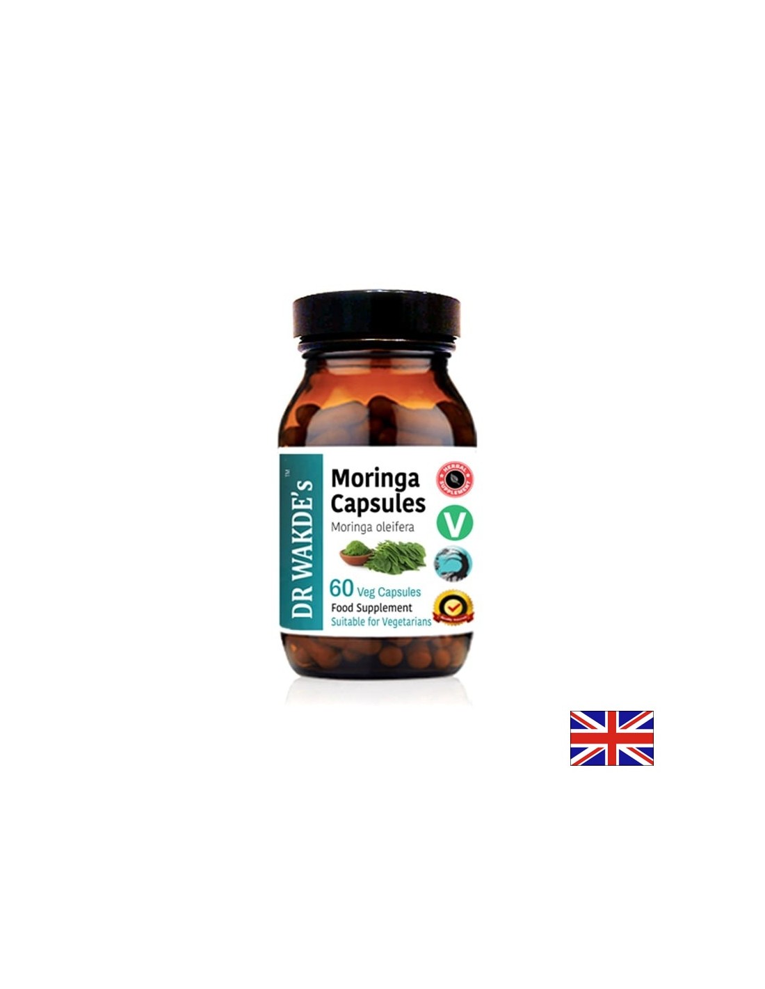 Moringa / Moringa Ayurveda, 60 capsules DR WAKDE's