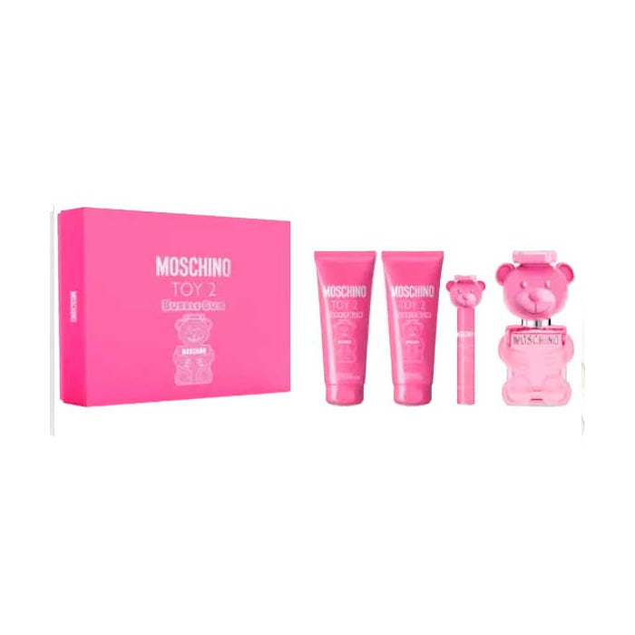 De Mochino hien 2 Bubble Gummi huet den Toyyyi Spit 100ml Set HTSE