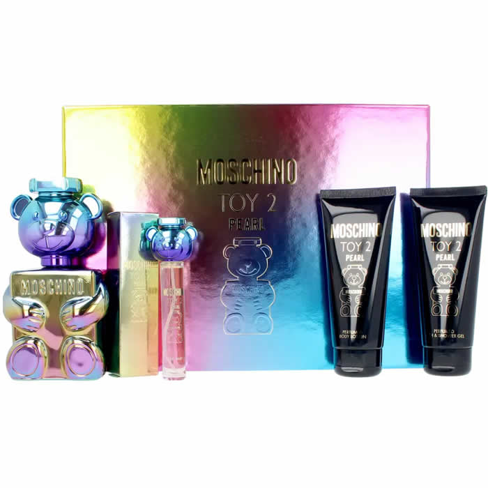 <tc>MOSCHINO</tc> Toy 2 Pearl Eau De Parfum Spray 100ml Sada 4 kusů