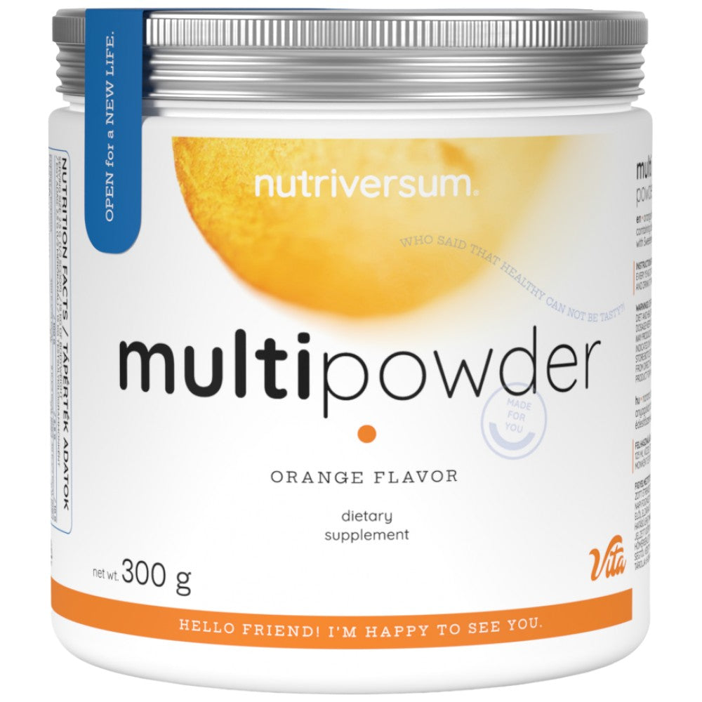 Multi polvo | Con vitaminas y minerales - 300 gramos
