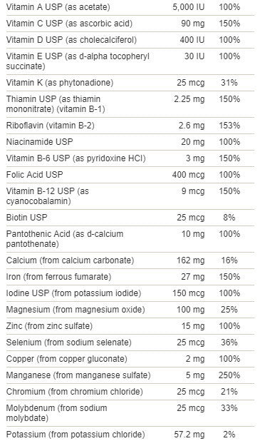 Multi met ijzer - Century Formule - 130 tabletten