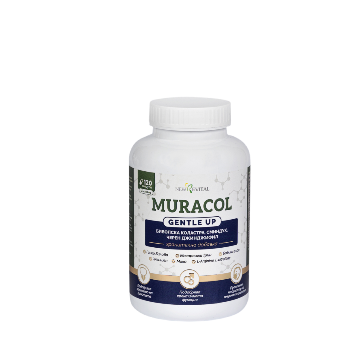 Muracol Gentle Up 120 capsules (Prostate and Erectile Function)