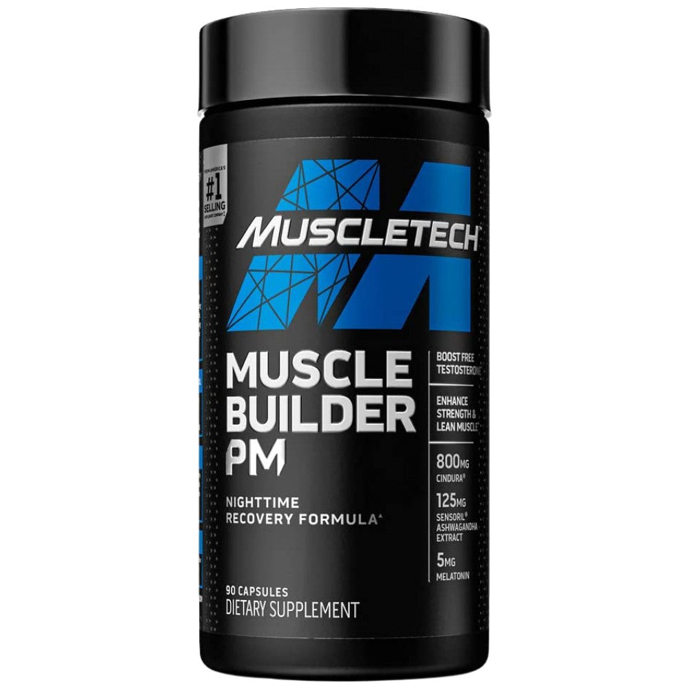 Muscle Builder PM | Nighttime Recovery Formula - 90 capsules