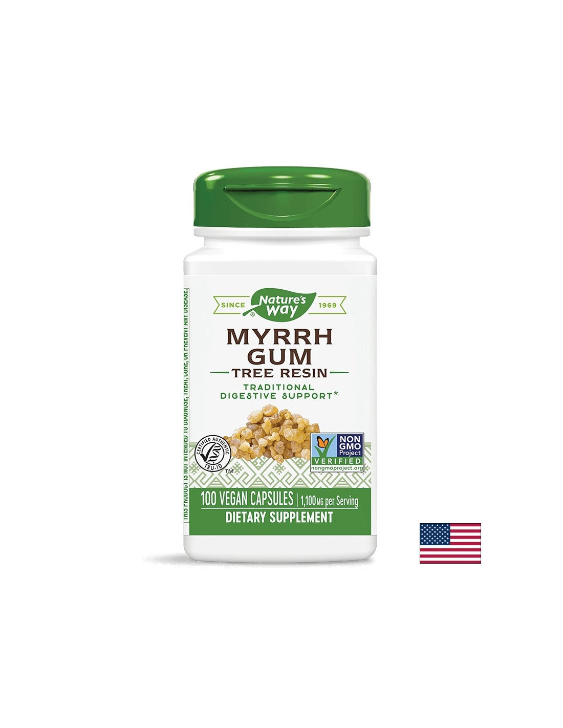Myrrh goma 550 mg - 100 cápsulas