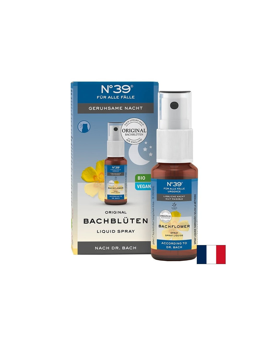 Dr. Bach Spray - N°39 Dobrý noční spánek, 20 ml <tc>Lemon Pharma</tc>