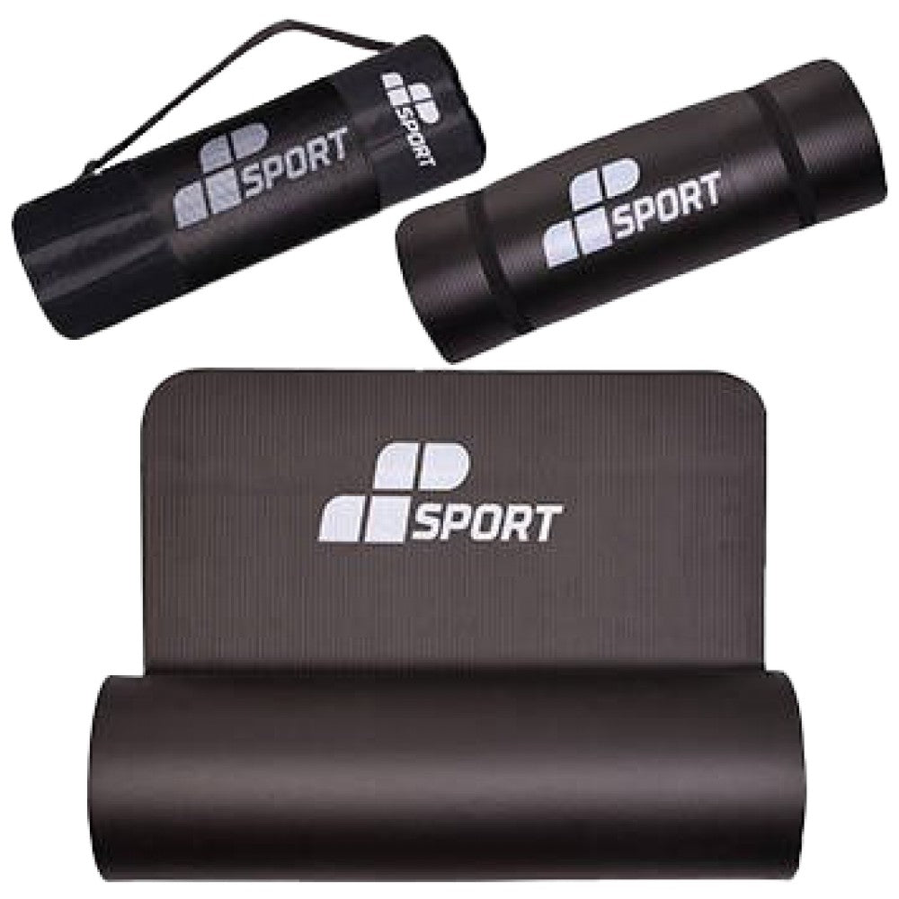 NBR Fitness Yoga Mat / Fitness a Yoga Laste / 180cm x 60Cm x 1.5cm - mat enger Täsch fir ze droen - verschidde Faarwen