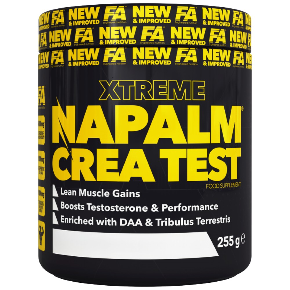 Prueba de napalm crea | con Daa y Tribulus - 255 gramos
